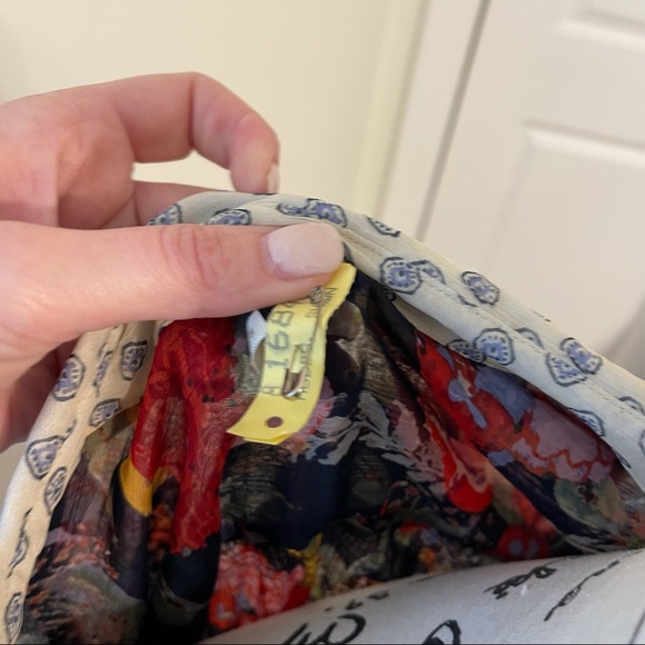 Free People Flowy Floral Top 🌸 SZ Medium - Picture 2 of 3